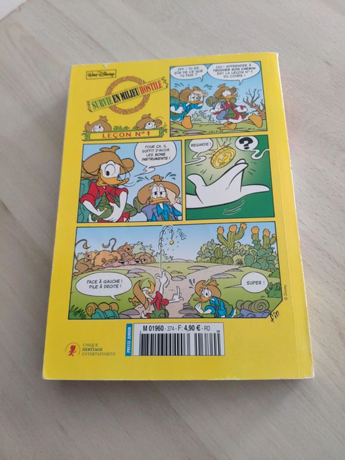 Livre bd Mickey parade géant 374 défi fantomius - photo numéro 9
