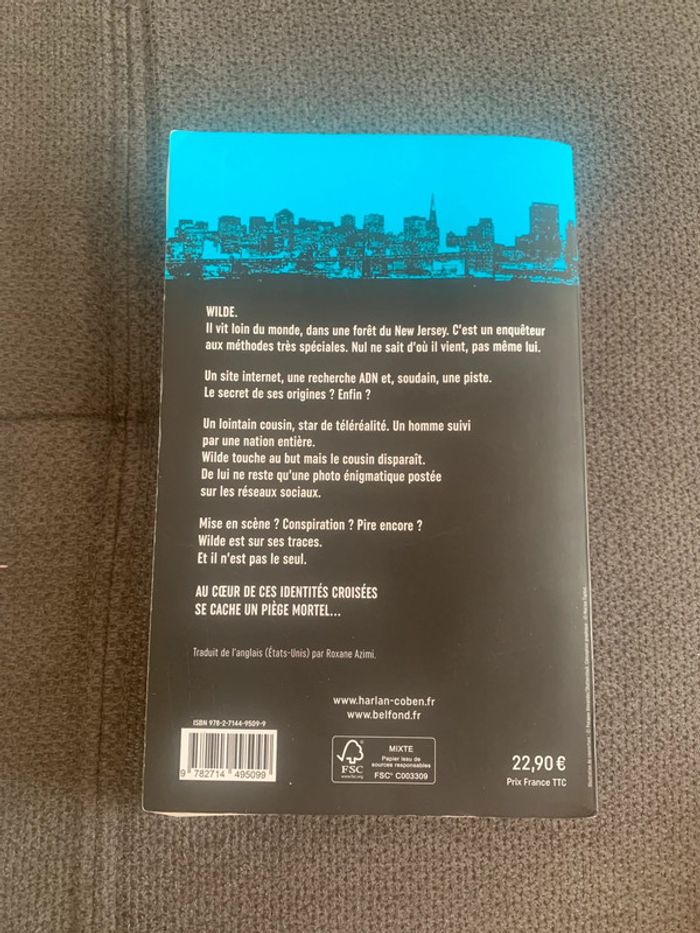 Livre identités croisées Harlan Coben - photo numéro 2