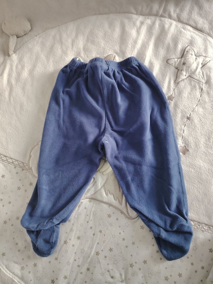 Pyjama gris bleu - photo numéro 7