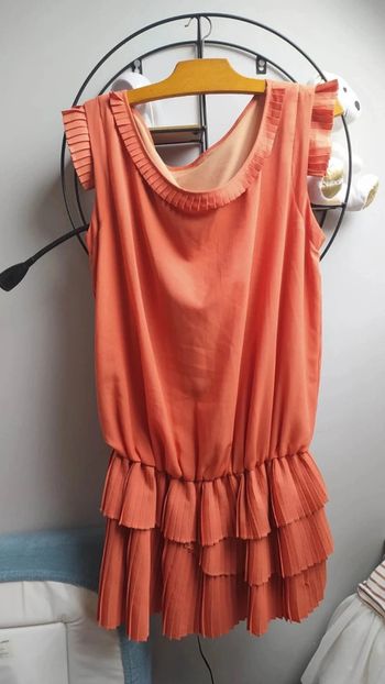 Robe taille basse plissée 40-42