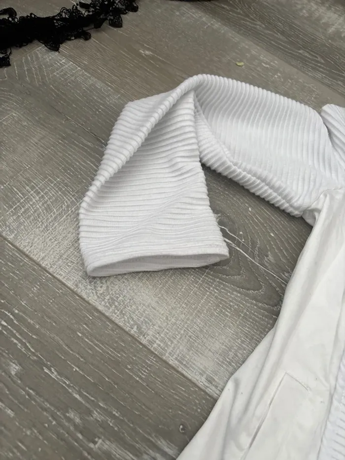 Veste blanche - photo numéro 3