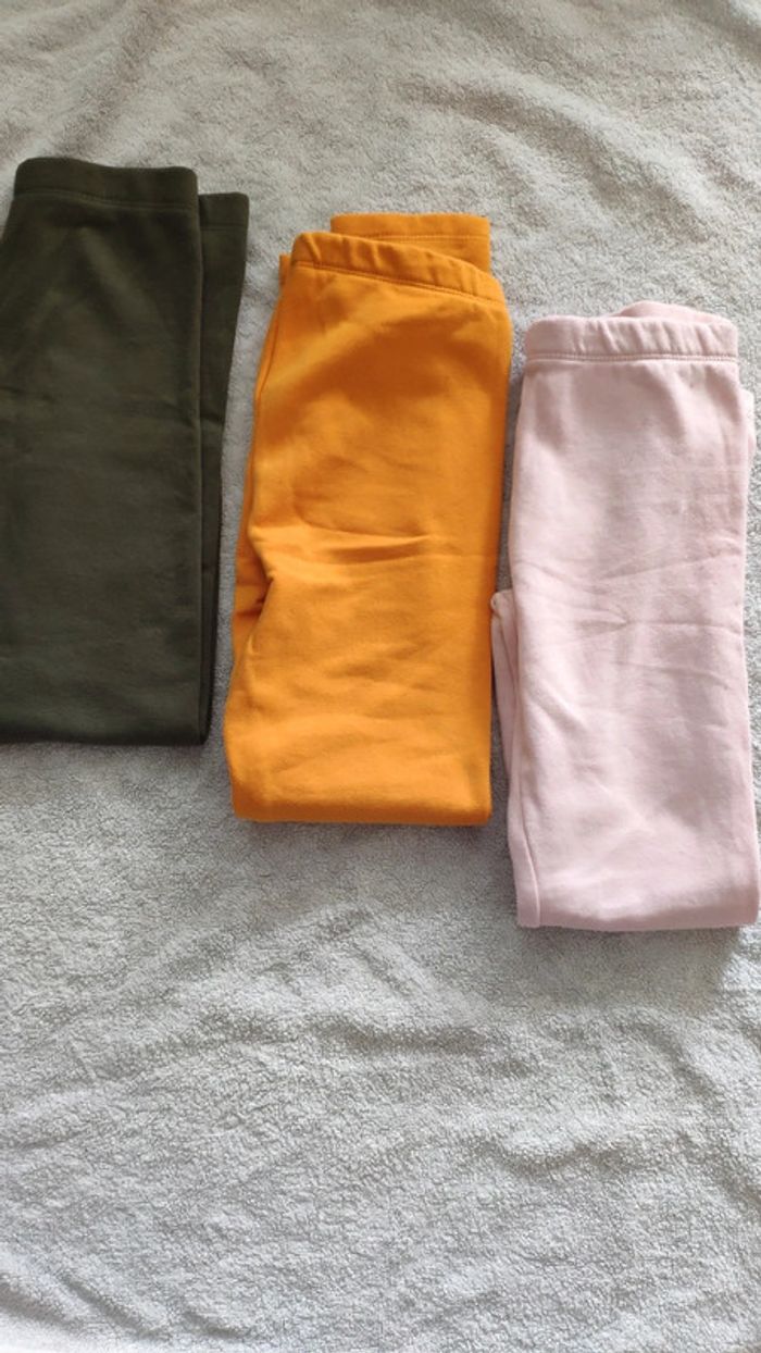 Lot de 3 leggings épais 10 ans