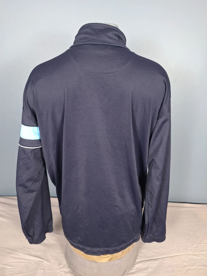 veste légère / Track jacket puma vintage/ homme - taille XL / bleu claire et bleu foncé- brodé (456) - photo numéro 9