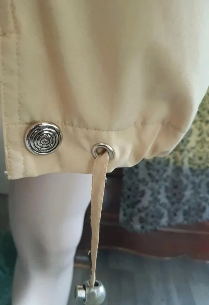 🌥 Veste coupe vent jaune doux 44 - photo numéro 5