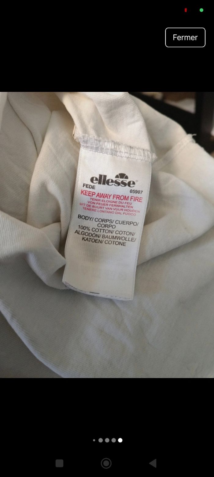 T-shirt homme Ellesse - photo numéro 7