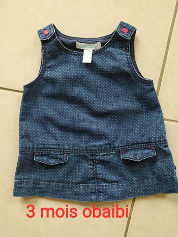 Robe 3 mois obaibi