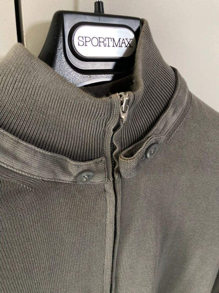 Magnifique gilet gris made in Italy || 100% coton || Della ciana - photo numéro 3