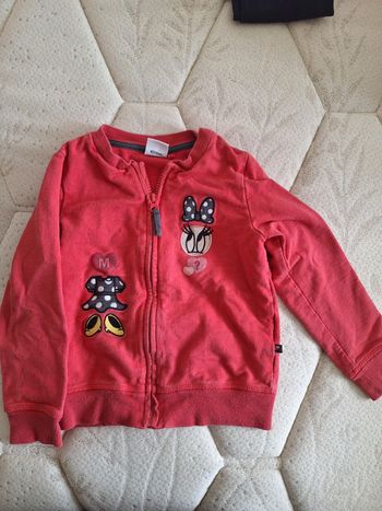 Gilet fille minnie
