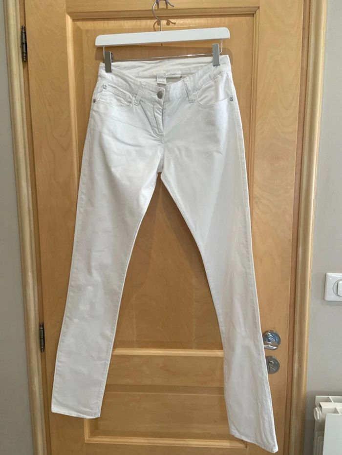 Pantalon blanc camaïeu