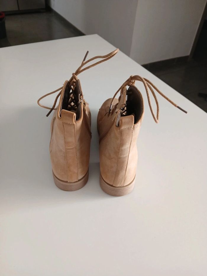Bottine beige - photo numéro 4
