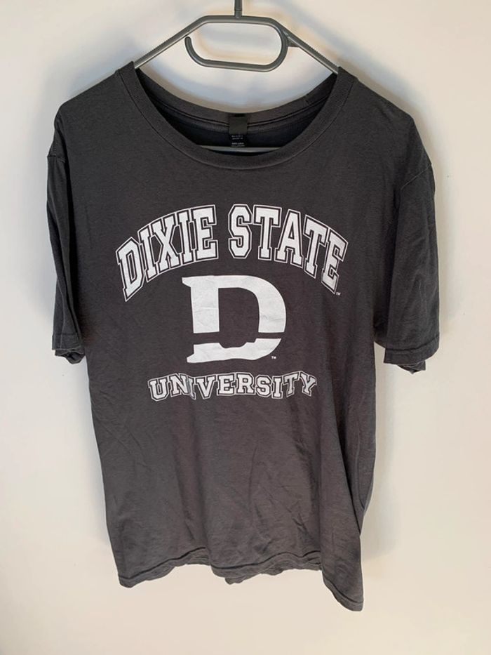 Tee shirt graphique printed / Imprimé universitaire - photo numéro 2