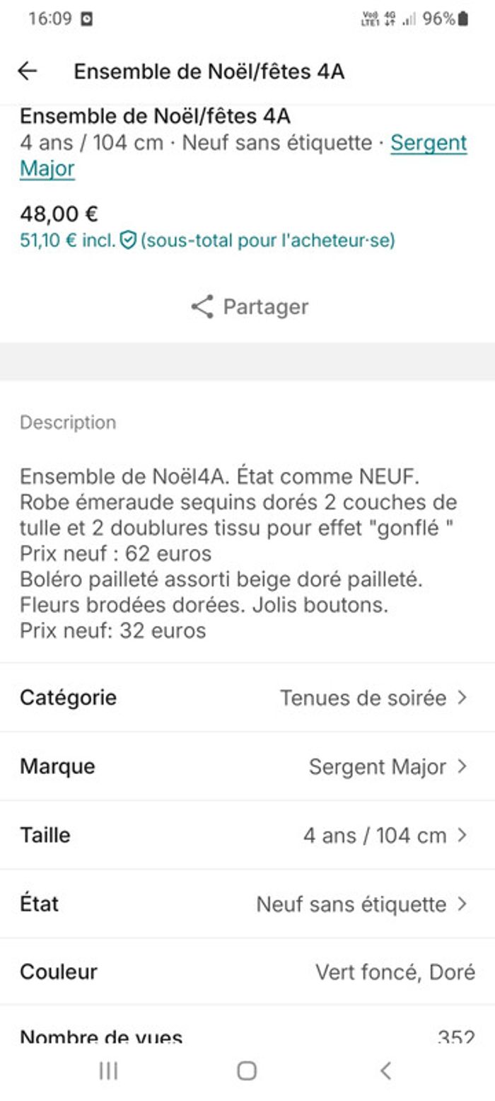 Ensemble de fetes/Noël 4A - photo numéro 7