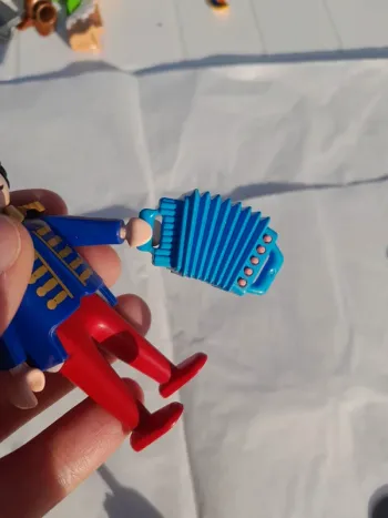 Accordéon playmobil bleu