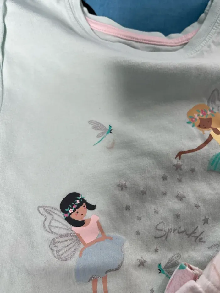 Lot de 2 pyjamas short 5-6 ans - photo numéro 4