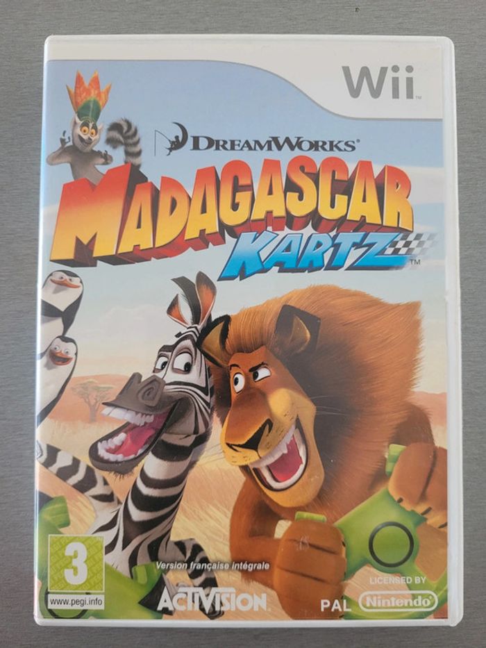 Jeux vidéo wii Madagascar kartz - photo numéro 1