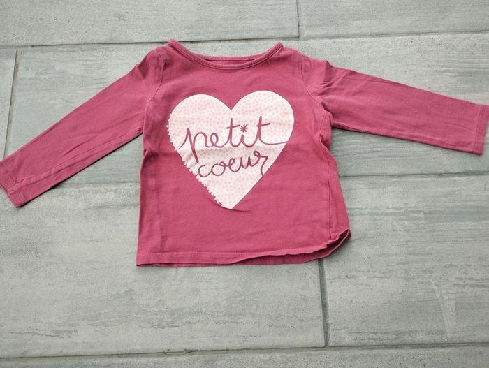Lot n° 432 T-shirt manches longues In Extenso 18 mois - photo numéro 2