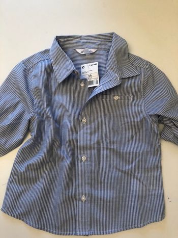 Chemise 3 ans