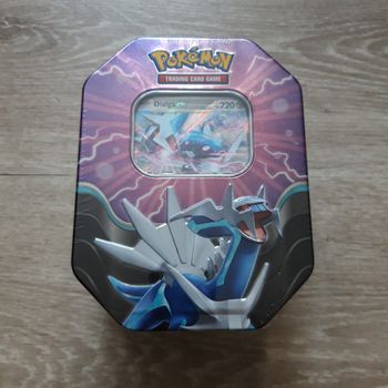 Boîte en métal Pokémon Pokébox Légendes Azur Dialga EX NEUVE