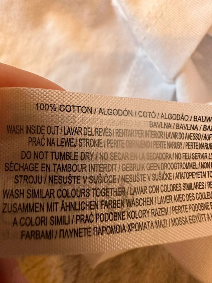 T-shirt blanc en coton manches longues imprimée à licorne fille 7-8 ans - photo numéro 10