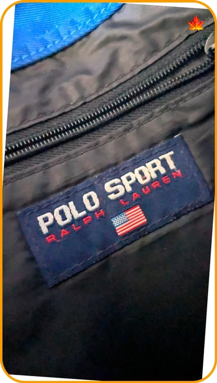 Sacoche à bandoulière Polo Ralph Lauren Vintage - photo numéro 7