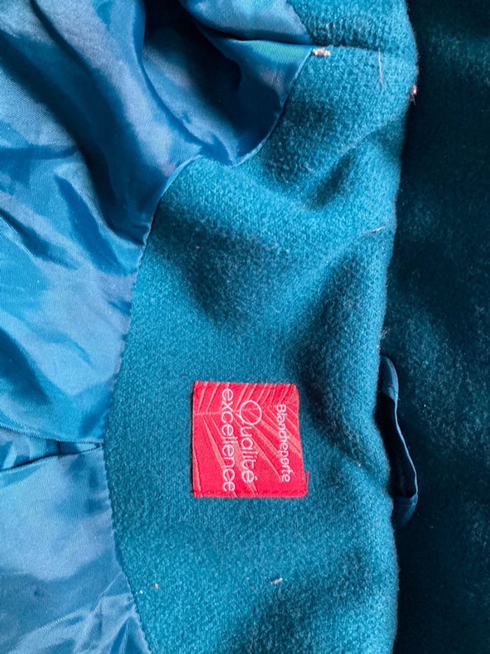 Manteau vert avec capuche taille 34-36 Blanche porte - photo numéro 6