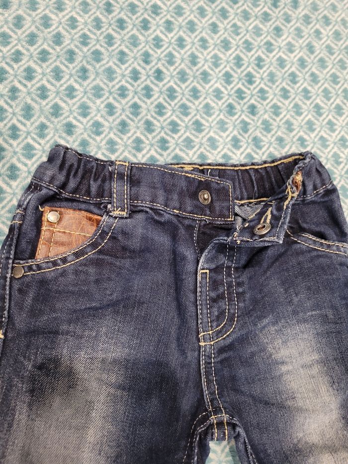 Ensemble T-shirt manches longues + jean 18mois - photo numéro 5