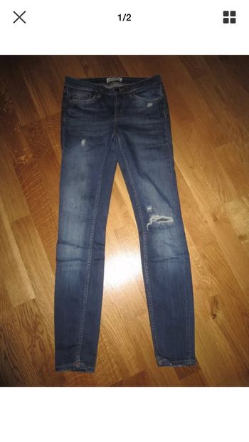 Jeans skinny bleu Zara 34