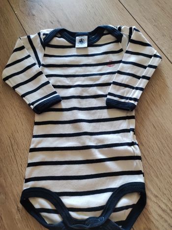 Body petit bateau 6 mois