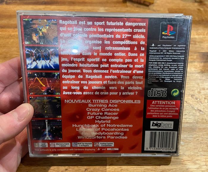 Rageball ps1 - photo numéro 7