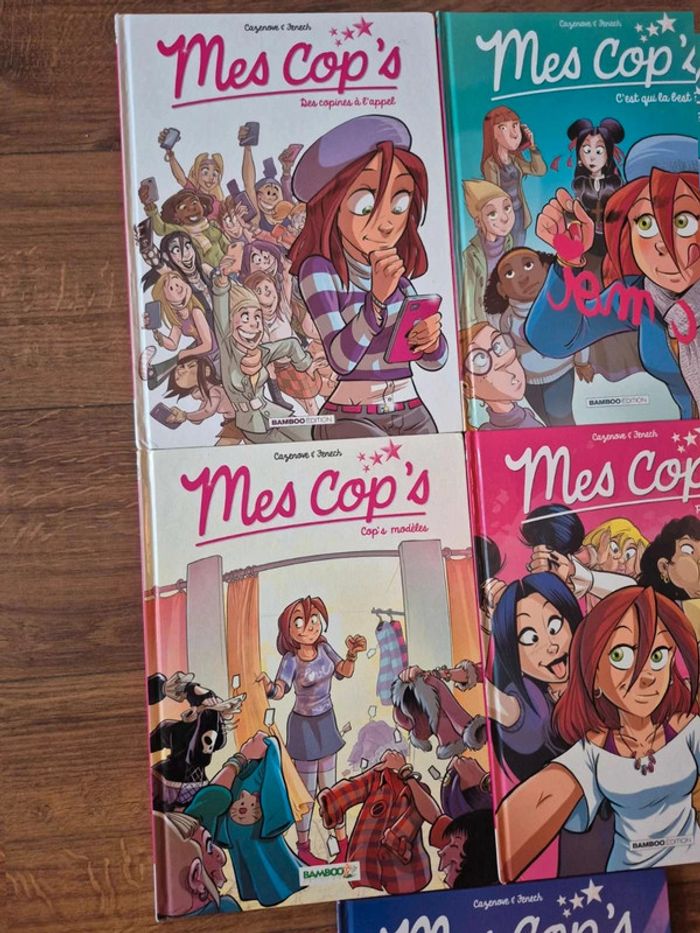 Lot de 5 bandes dessinées Mes cop's - photo numéro 2