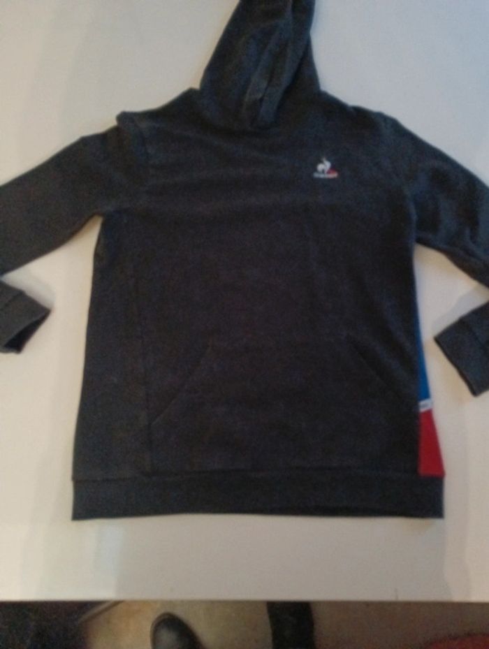 Sweat à capuche garçon Le Coq sportif taille 14 ans