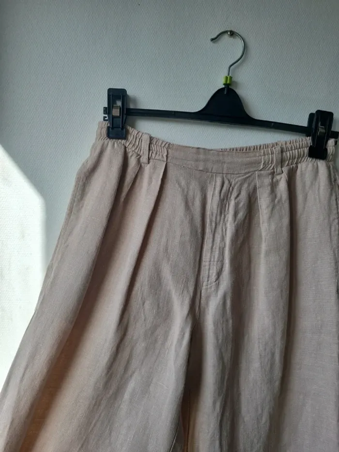 ensemble veste chemise et pantalon lin daniel hechter - photo numéro 13