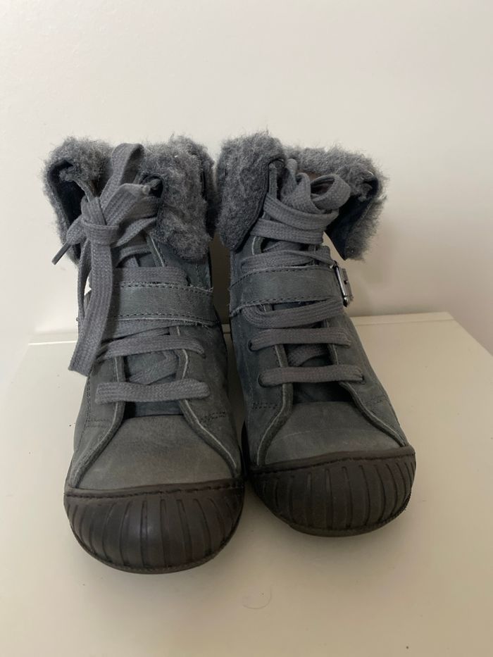 Bottines Bana & co grises taille 28 - photo numéro 2