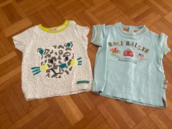 t-shirt neuf mois