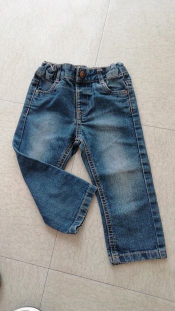 Pantalon en jeans 18m