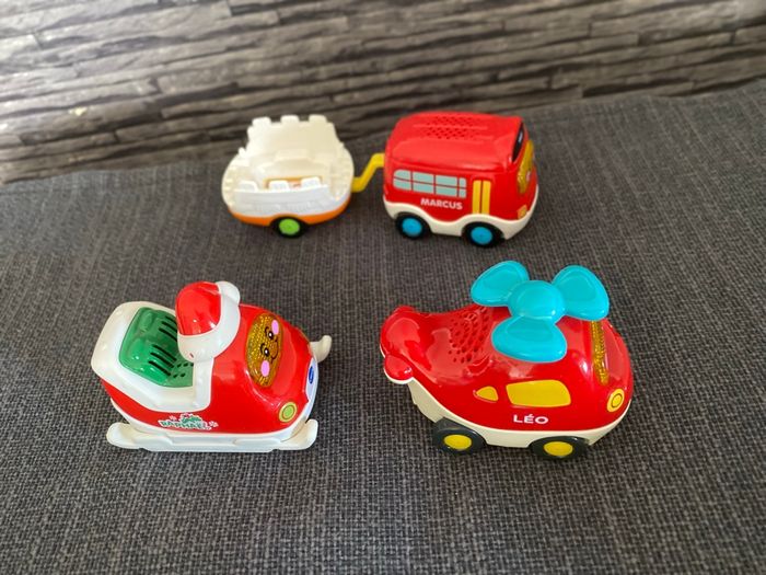 Lot véhicules tut tut bolide rouge Vtech - photo numéro 3