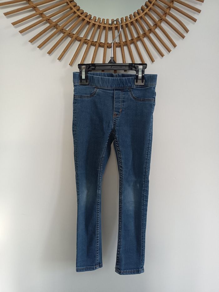 Jeans bleu super skinny h&m - photo numéro 1