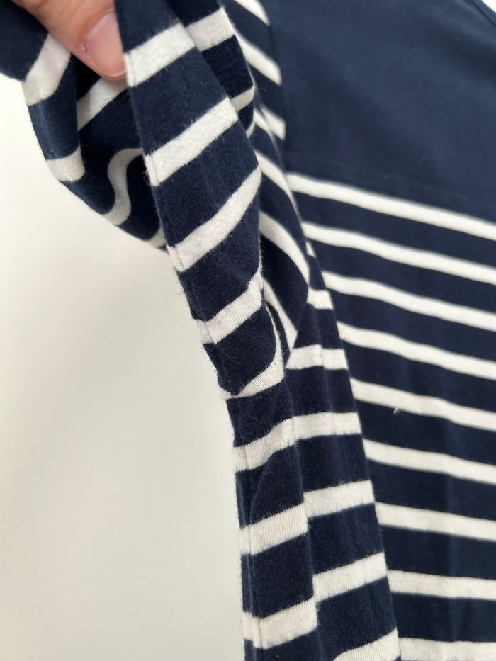 Lot 2 tshirts marinière manches 3/4 Gemo L - photo numéro 2