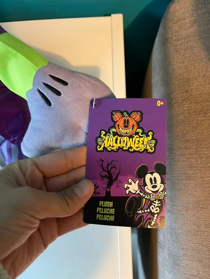 Peluche Mickey Disney Halloween - Neuve avec étiquette - photo numéro 2