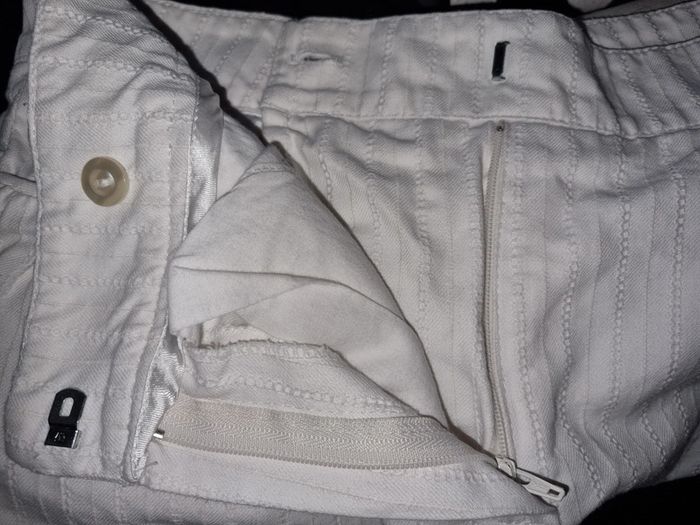 Jupe jeans blanche T2 ou T 38-40 - photo numéro 7