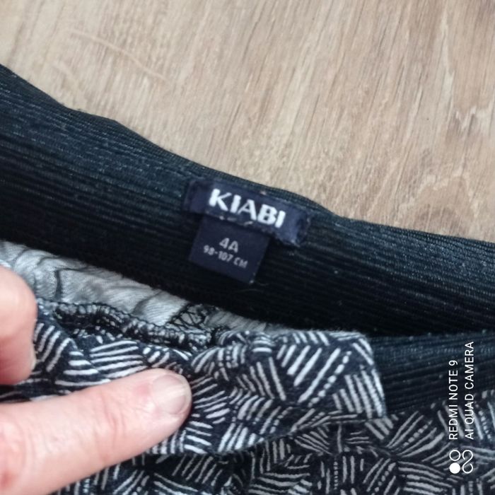 Pantalon marine à motifs 4ans - photo numéro 5