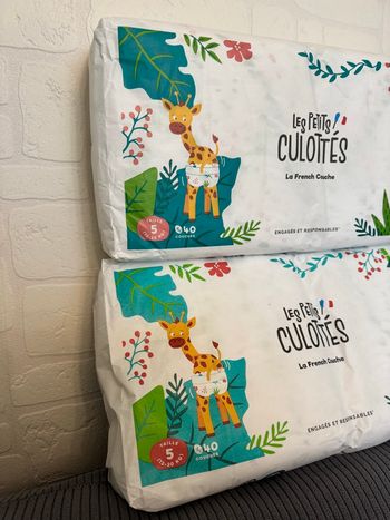 2 paquets de taille 5 les petits culottés 