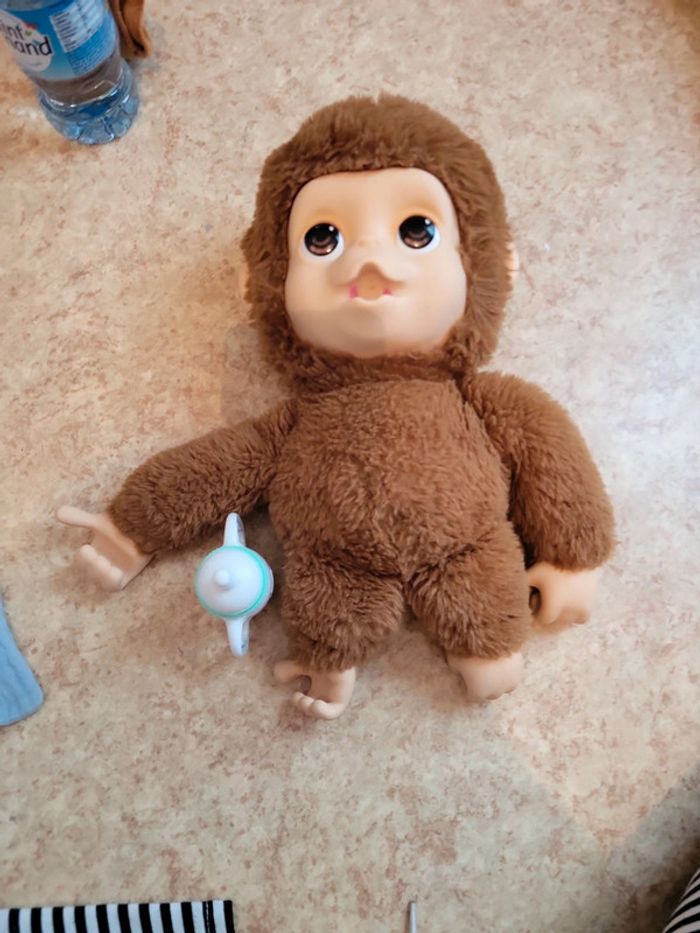 Peluche singe interactif monkey - photo numéro 2
