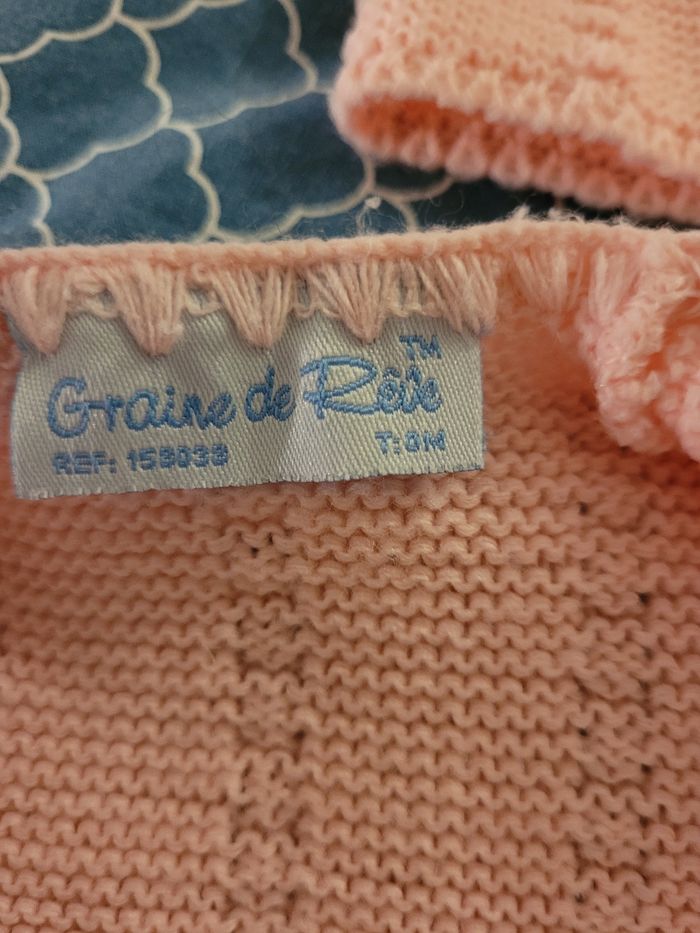 Gilet + bonnet naissance - photo numéro 4