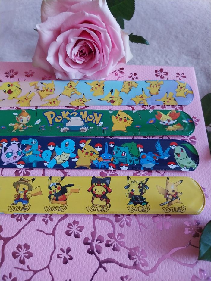 Bracelets à clipser pokemon 1e pour 1 - photo numéro 3