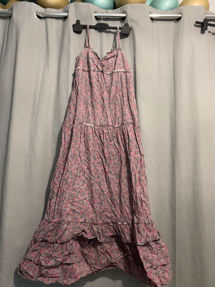 Robe longue à fleurs kiabi taille 40