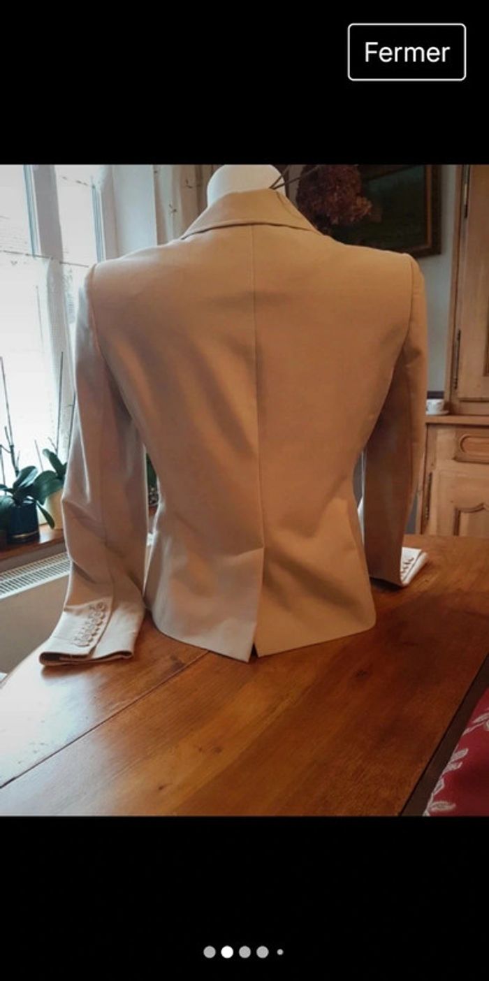 Blazer beige 36 - photo numéro 2