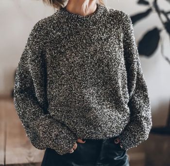 Pull paillette XL