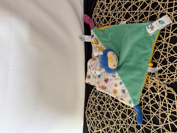 DOUDOU CARRE ASTRONAUTE COROLLE MON DOUDOU - photo numéro 4