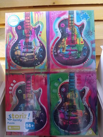 Puzzle guitare 1000 pièces neuf